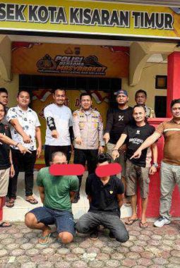 Polsek Dumai Barat Amankan 2 Sopir Kasus Dugaan Penggelapan 8,48 Ton Inti Sawit
