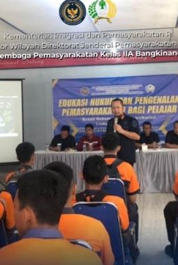 Kalapas Bangkinang, Berikan Edukasi Hukum Untuk Pelajar dan Generasi Muda 
